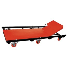 Matrix Лежак ремонтный на шести колесах, 1030 х 440 х 120 мм, поднимающийся подголовник 567455