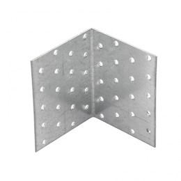 Сибртех Крепежный уголок равносторонний 2 мм, KUR 80 х 80 х 100 мм Россия 46427