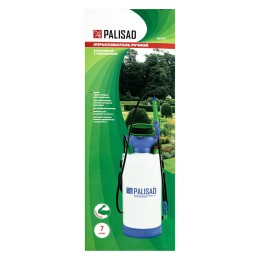 Palisad Опрыскиватель ручной усиленный с горловиной 7 л, с насосом, шлангом и разбрызгивателем 64747