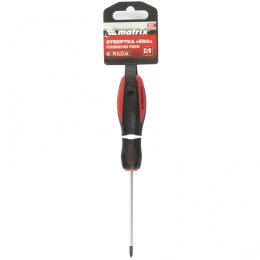 Matrix Отвертка "Era", PH0 х 75 мм, CrV, трехкомпонентная рукоятка 12050