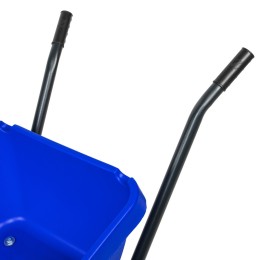 Сибртех Тачка садово-строительная с пластиковым корытом, грузоподъемность 175 кг, объем 90 л 68919