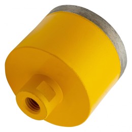 Denzel Сверло алмазное по керамограниту, 75 мм, мокрая резка, М14 72695