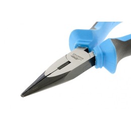 Барс Длинногубцы прямые 160 мм, хром-ванадий, двухкомпонентные рукоятки 17195