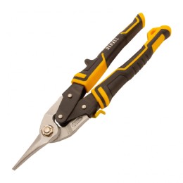 Denzel Ножницы по металлу, 270 мм, прямой рез, сталь-CrMo, трехкомпонентные рукоятки 78370