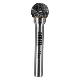 Denzel Борфреза по металлу твердосплавная, шарообразная, тип-D, 12 мм// 72031