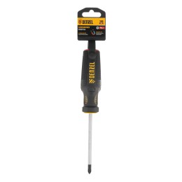 Denzel Отвертка PH2х100 мм, CrV, трехкомпонентная рукоятка 12178