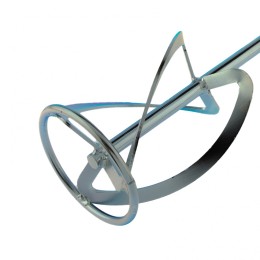 Сибртех Насадка для миксера, для легких растворов, 120 х 590 мм, оцинкованная, хвостовик резьба М14 848977