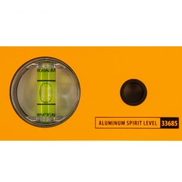 Denzel Уровень алюминиевый, 1500 мм, фрезерованный, 3 глазка 33685