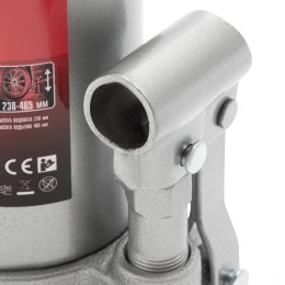 Matrix Домкрат гидравлический бутылочный, 12 т, высота подъема 230-465 мм 50727