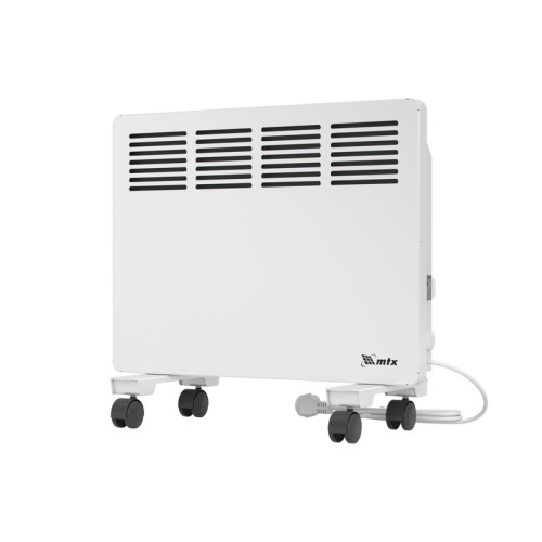 Конвектор электрический КМ-1000.1, 230 В, 1000 Вт, X-образный нагреватель, колеса, термостат // 98124