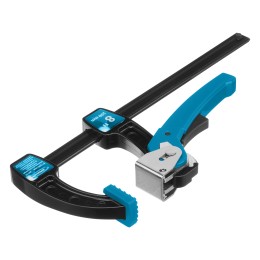 Gross Струбцина реечная быстрозажимная 8, металлический корпус, рычажный храповой механизм, 200 мм 20719