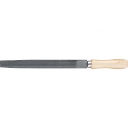 Сибртех Напильник полукруглый, 200 мм, деревянная ручка 16326