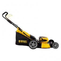 Denzel Газонокосилка аккумуляторная бесщеточная RLM450-36, Li-ion, 36 В, 4 Ач, 450 мм, травосборник 40 л 58910