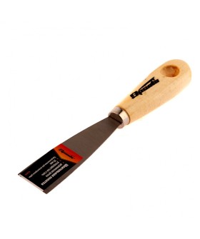 Sparta Шпательная лопатка из углеродистой стали, 30 мм, деревянная ручка 852035