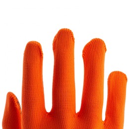 Palisad Перчатки в наборе, цвета: зеленый, розовая фуксия, желтый, синий, оранжевый, ПВХ точка, L, Россия 67854