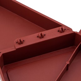 Palisad Бордюр "Кирпич", 13 х 300 см, терракот, Россия, 65040