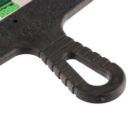 Сибртех Шпатель из нержавеющей стали, 350 мм, зуб 10 х 10 мм, пластмассовая ручка 85507