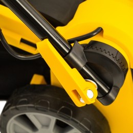 Denzel Газонокосилка электрическая GM-1600, 1600 Вт, ширина 36 см, 3 уровя, травосборник 35 л. 96616