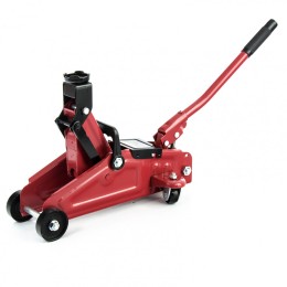 Sparta Домкрат гидравлический подкатной, 2 т, h подъема 140-285 мм, в пластиковом кейсе, compact 510084