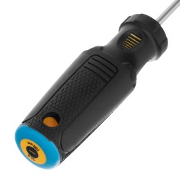 Denzel Отвертка SL4х100 мм, CrV, трехкомпонентная рукоятка 12192