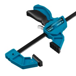 Gross Струбцина реечная, быстрозажимная, пистолетного типа, пошаговый механизм, пластиковый корпус, 900 мм 20708