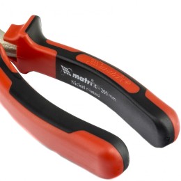 Matrix Длинногубцы прямые Nickel, 200 мм, никелированные, двухкомпонентные рукоятки 17168