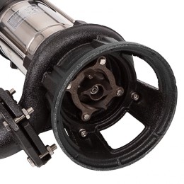 Denzel Фекальный насос FP1800-KS, 1800 Вт, напор 17 м, 26000 л/ч, нож-измельчитель 99806