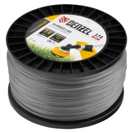 Denzel Леска для триммера двухкомпонентная звезда, 2,0мм х 374м, на DIN катушке EXTRA CORD 96812