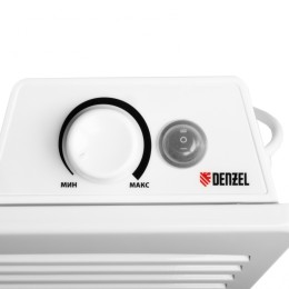 Denzel Конвектор электрический XCE-1000, 230 В, 1000 Вт, X-образный нагреватель 98115