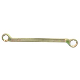 Сибртех Ключ накидной, 17 х 19 мм, желтый цинк 14626