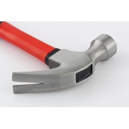 Matrix Молоток-гвоздодер, 350 г, боек 26 мм, фибергласовая обрезиненная рукоятка 10449