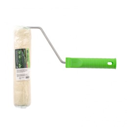 Сибртех Валик Велюр с ручкой, 200 мм, ворс 5 мм, D 36 мм, D ручки 6 мм Россия 80134