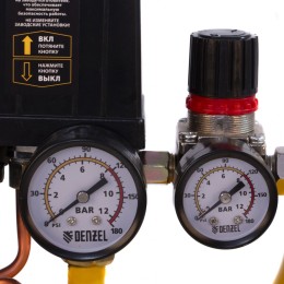 Denzel Компрессор воздушный DK1500/24, Х-PRO 1.5 кВт, 230 л/мин, 24 л 58063