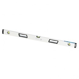 Gross Уровень алюминиевый, 1000 мм, усиленный, рукоятки, фрезерованный, 3 глазка, магнитный 34372