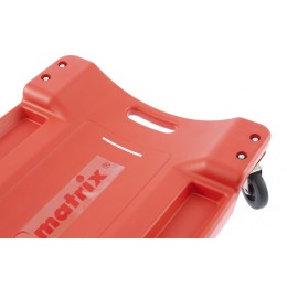 Matrix Лежак ремонтный на шести колесах, 1000 х 475 х 128 мм, пластиковый 567485