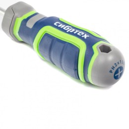 Сибртех Отвертка PH2 х 150 мм, CrV, четырехкомпонентная рукоятка 12277