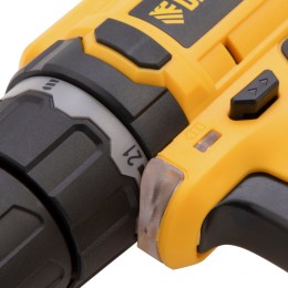 Denzel Дрель-шуруповерт аккумуляторная CDL-12-02, Li-Ion, 12 В, 1.5 А*ч, 2 аккумулятора 26101