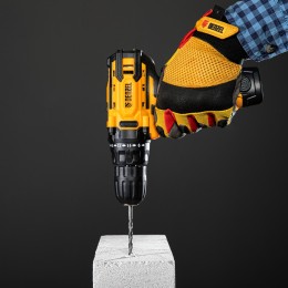 Denzel Дрель-шуруповерт аккумуляторная CDL-12CB, Li-Ion, 12 В, 1 акк.// 26102