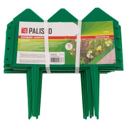 Palisad Бордюр "Кантри", 14 х 310 см, зеленый, Россия, 65060