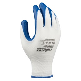 Сибртех Перчатки полиэфирные с синим нитрильным покрытием, размер 9, 13 класс вязки// 678625