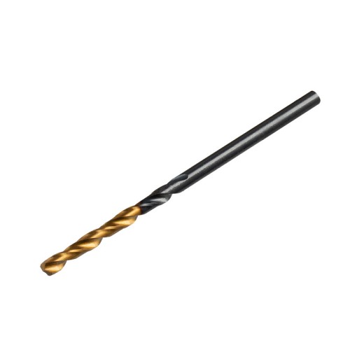 Сверло по металлу, 2 мм, HSS-Tin, Golden Tip, 10 шт. Denzel 717203