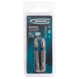 Gross Бита РН2 х 50, сталь S2, 2 шт. 11357