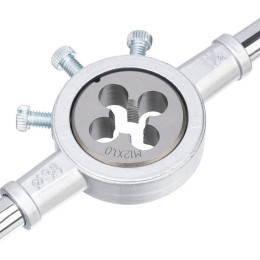 Matrix Набор метчиков и плашек М2-М18, 110 шт, металлический кейс 773110