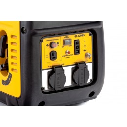 Denzel Генератор инверторный GT-2200iS, 2.2 кВт, 230 В, бак 4 л, закрытый корпус, ручной старт 94702