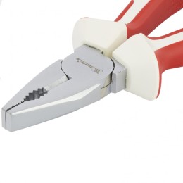 Matrix Плоскогубцы WHite Nickel, 180 мм, никелированные, трехкомпонентные рукоятки 17075