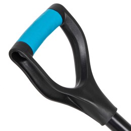 Palisad Лопата для уборки снега пластиковая Luxe, 500 х 325 х 1300 мм, металлопластиковый черенок, 615015