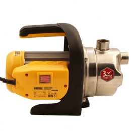 Denzel Садовый поверхностный насос GP1200Х, 1200 Вт, 3700 л/ч, подъем 46 м, нержавейка 97204