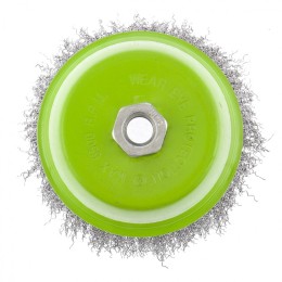 Сибртех Щетка для УШМ, 125 мм, М14, "чашка", витая проволока 746067