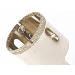 Matrix Сверло алмазное по керамограниту, 45 х 67 мм, трехгранный хвостовик 726453