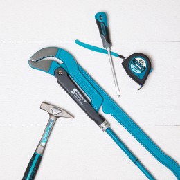 Gross Ключ трубный рычажный 3, №4, цельнокованый, CrV, тип "S" 15616